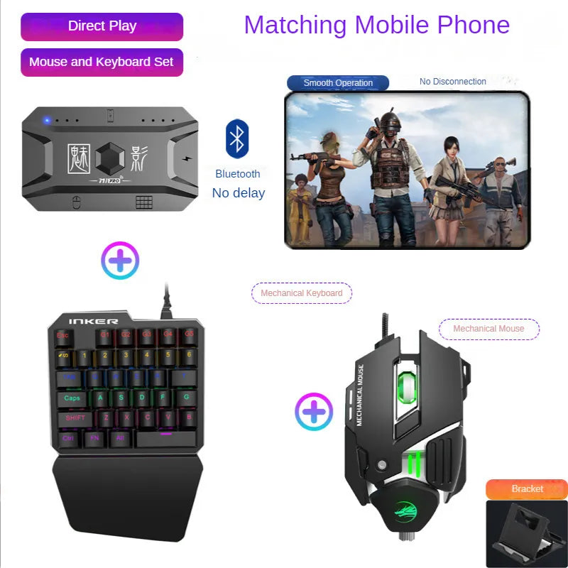 Genius Guru™ Gaming Keyboard Mouse Mobile